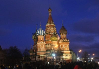 Moscou, primeiro dia de minha viagem à Rússia