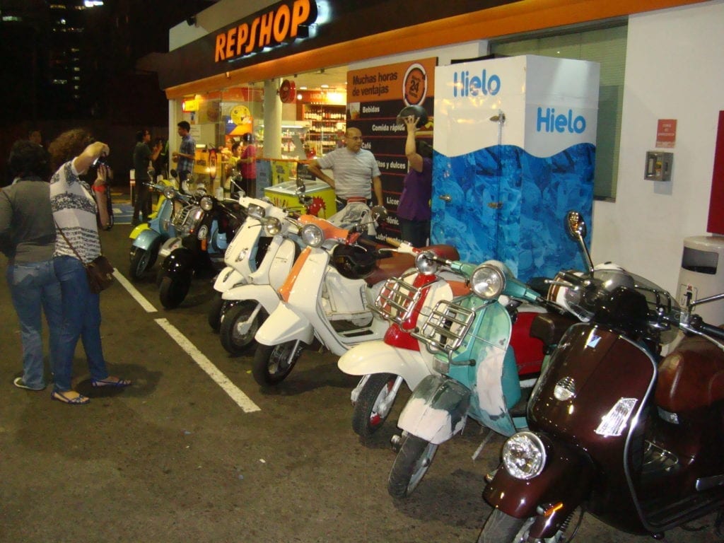 scooterist Peru