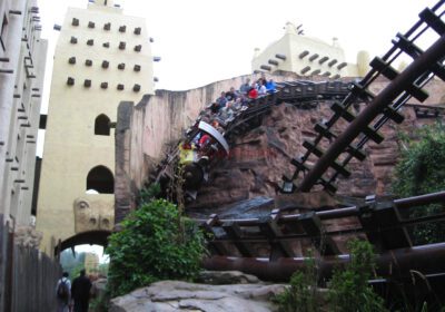 Phantasialand, an immersive theme park in Germany